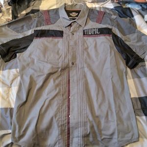 Genuine Harley Davidson Shop Style Button Down Shirt